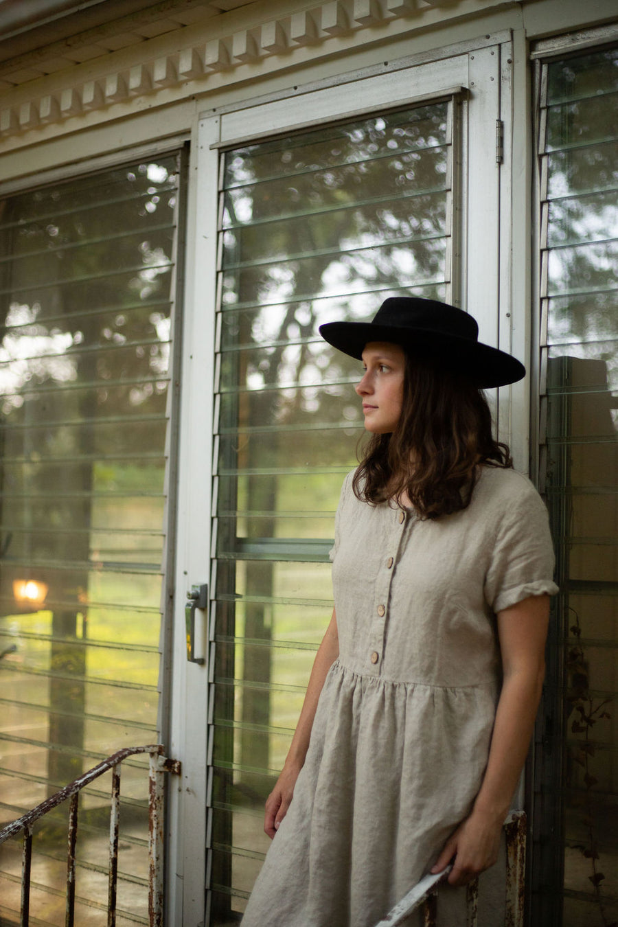 Aaro Smock with Buttons