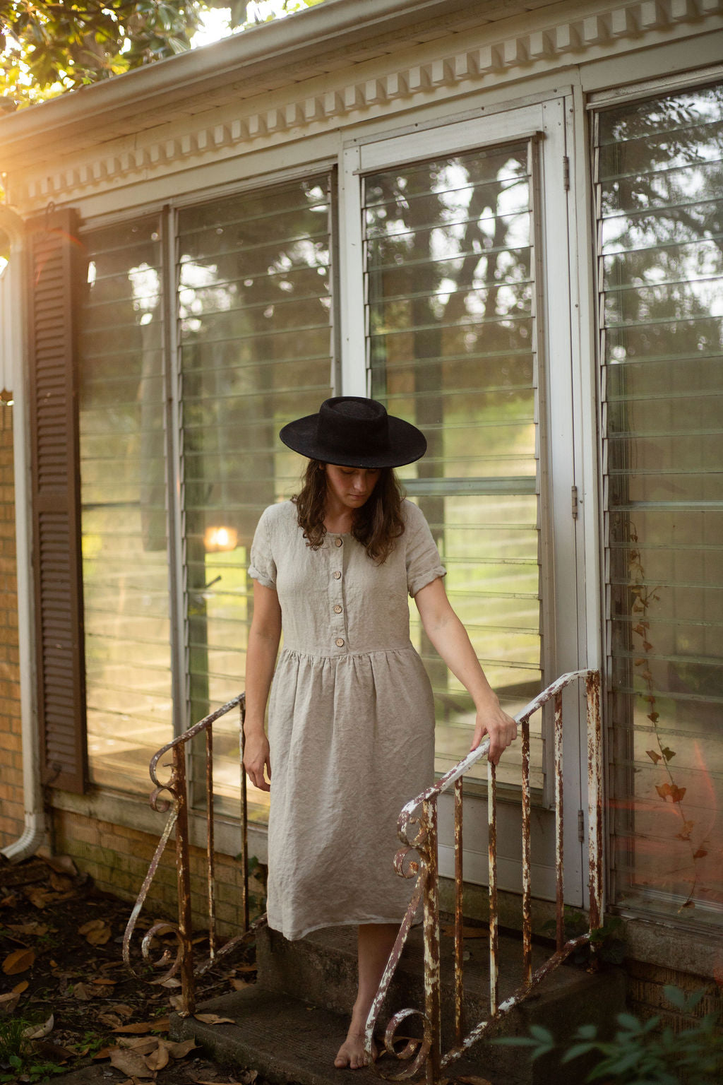 Aaro Smock with Buttons
