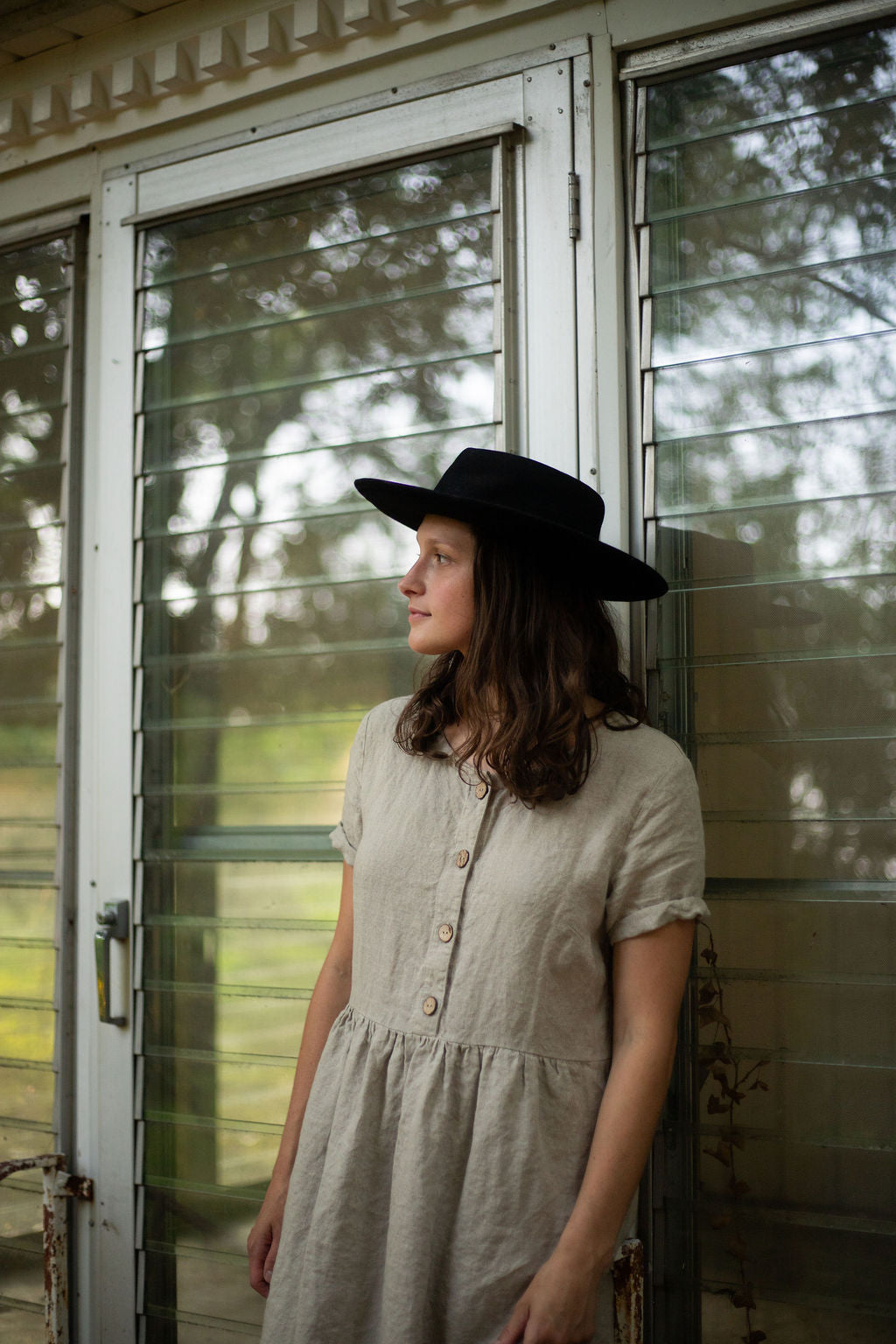 Aaro Smock with Buttons